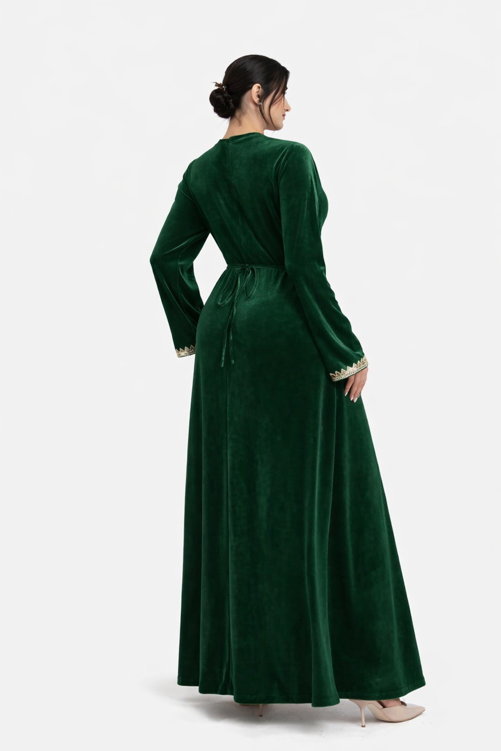 Robe en Velours Élégance