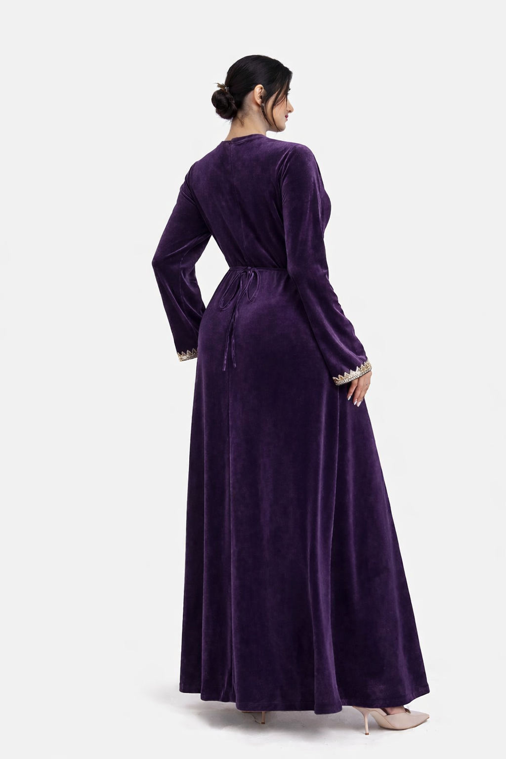 Robe Velours Élégance